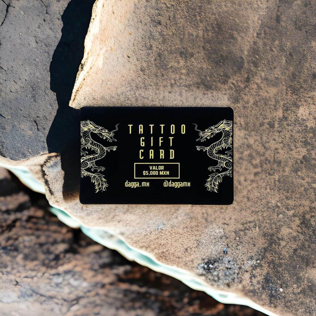Tattoo Gift Card Dagga Tattoos