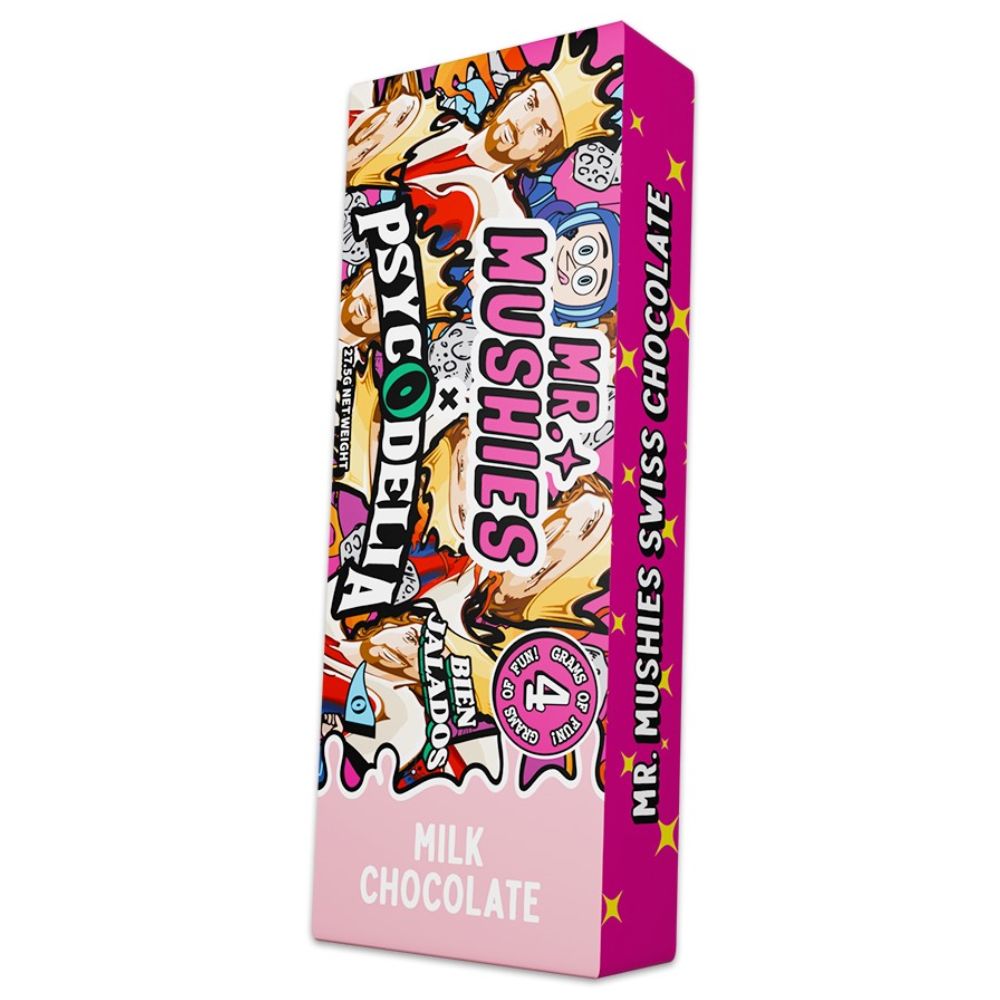 MR. MUSHIES X PSYCODELIA CHOCOHONGOS – MILK CHOCOLATE